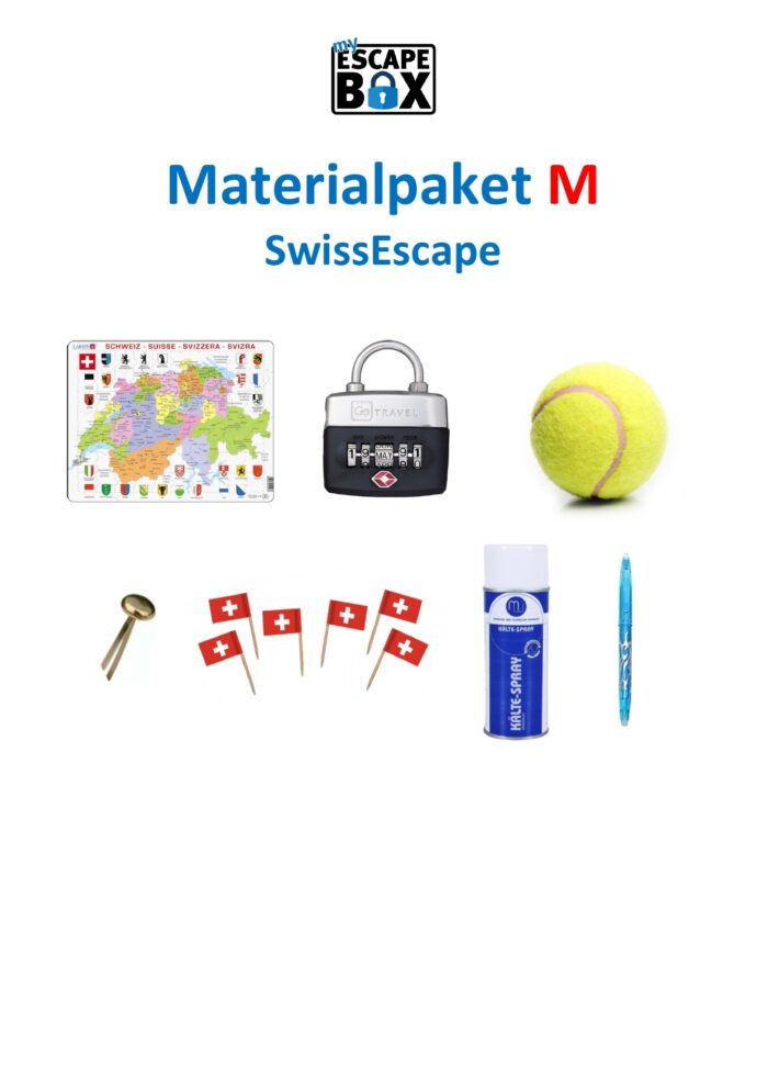 MATERIALPAKET  für SwissEscape – Bild 2