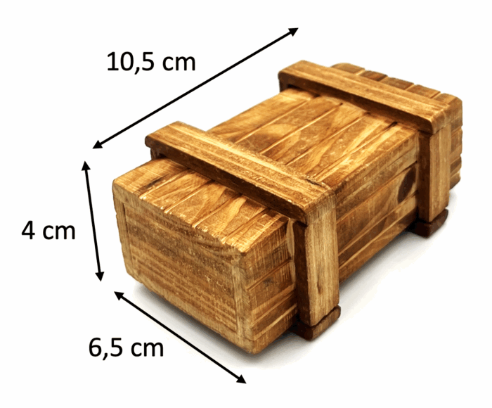 KNOBELBOX KLEIN mit Geheimfach – Bild 3
