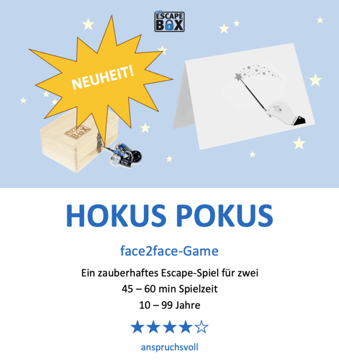 face2face-Game: HOKUS POKUS