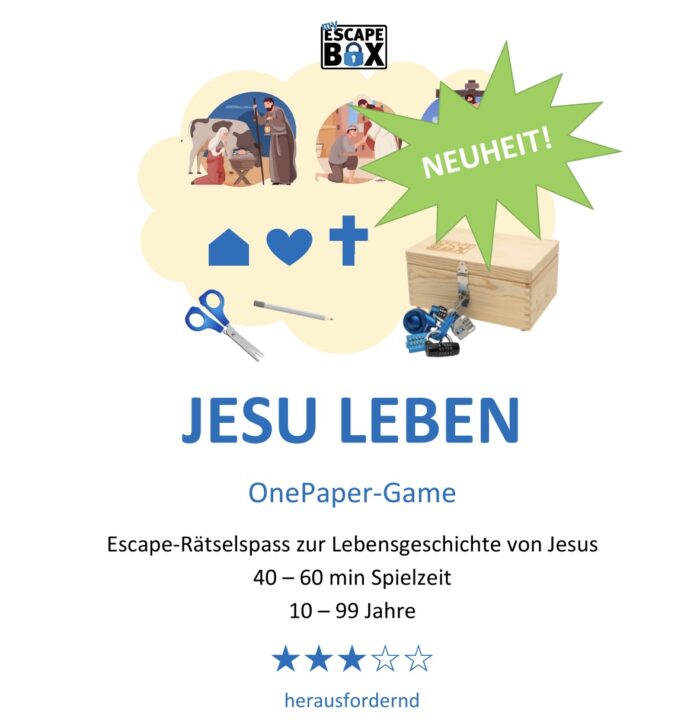 OnePaper-Game: JESU LEBEN