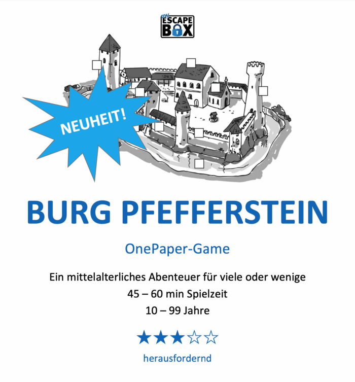 OnePaper-Game: BURG PFEFFERSTEIN