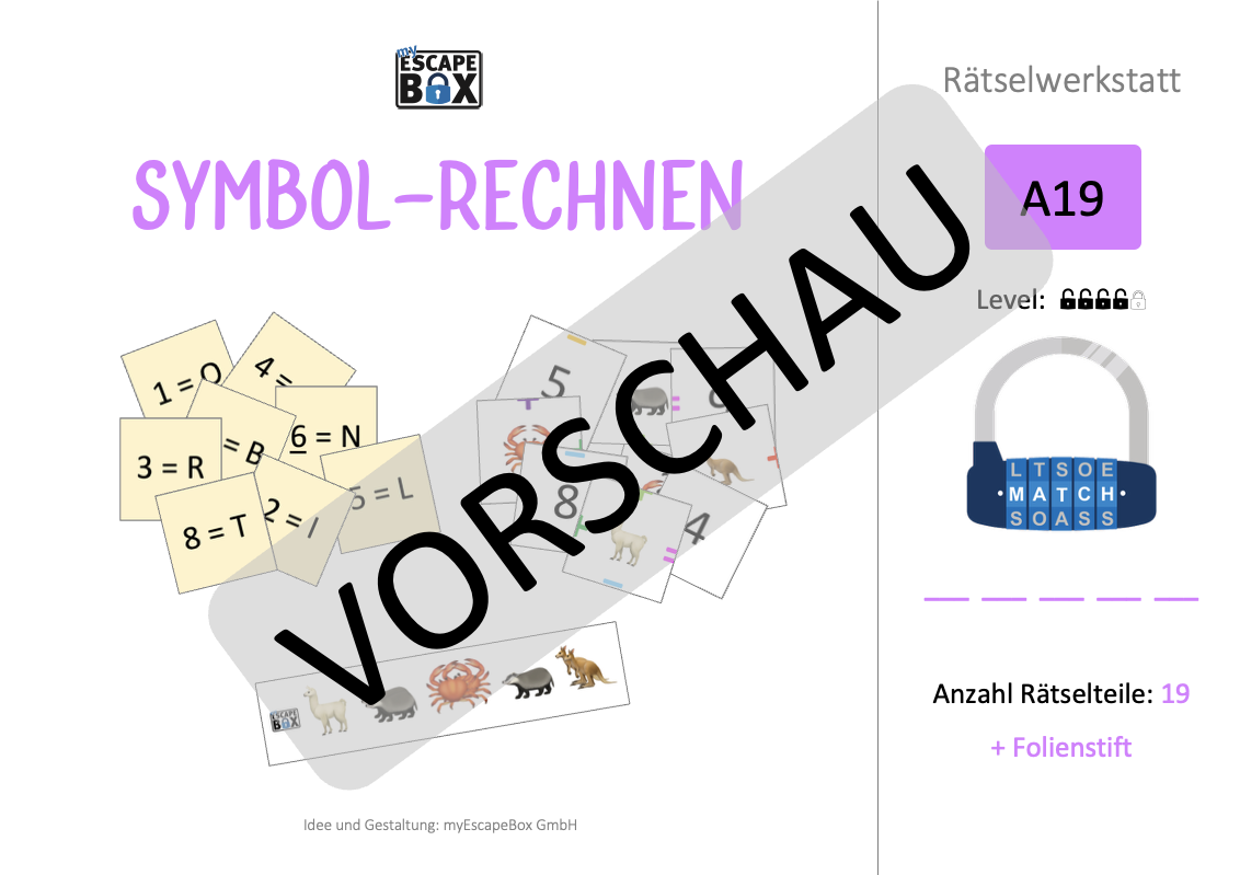 RÄTSELWERKSTATT SERIE A - Level 4 – Bild 3