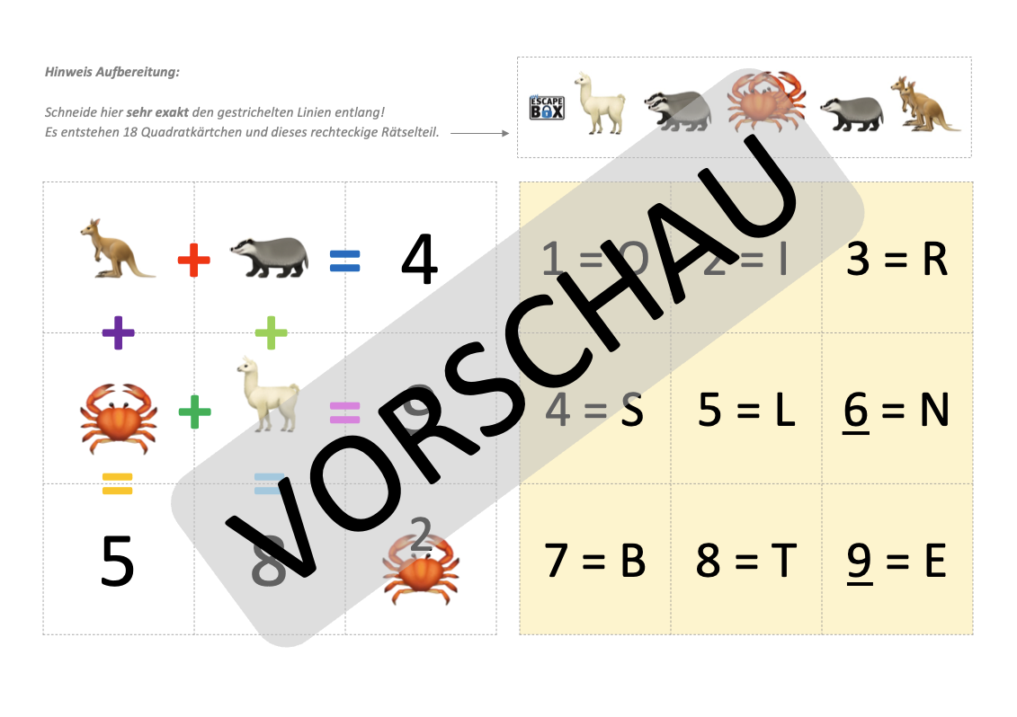 RÄTSELWERKSTATT SERIE A - Level 4 – Bild 4