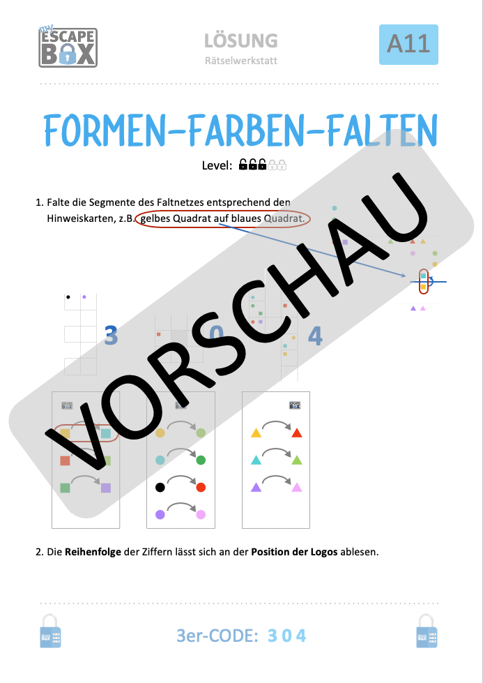 RÄTSELWERKSTATT SERIE A - Level 3 – Bild 5